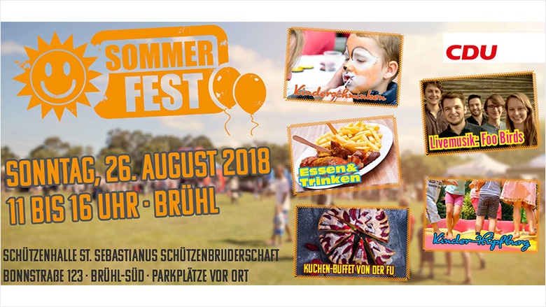 Familien-Sommerfest der CDU im Rhein-Erft-Kreis Familien-Sommerfest der CDU im Rhein-Erft-Kreis